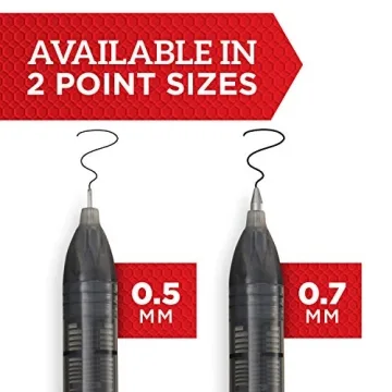 Sharpie Rollerball Pen 0.7mm Bold Ink, 12 Count Set