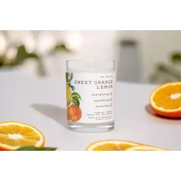 Leoben B.B. Wellness Candle Sweet Orange Lemon - Eco-Friendly