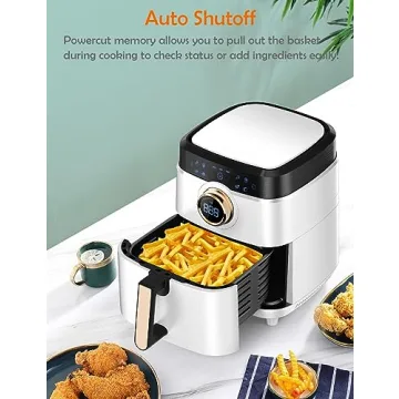 ALLCOOL 8QT Air Fryer 1700W with Touch Screen Exceptional Cooking
