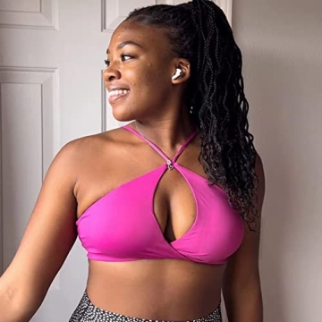 Aoxjox Women's Backless Sports Bra for Comfort and Style