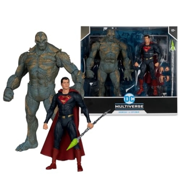 DC Multiverse Doomsday & Superman Action Figure Collectible Set