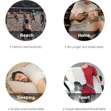 CINVIK Fun Boxer Shorts - Breathable Organic Cotton Boxers 3 Pack