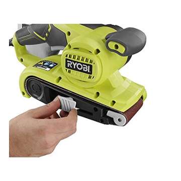 Ryobi ZRBE319 6-Amp 3 in. x 18 in. Belt Sander Renewed