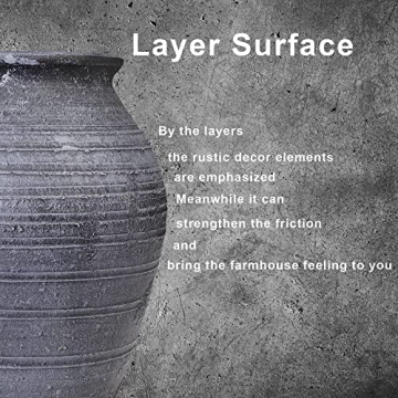 Stunning Large Vintage Ceramic Vase for Home Decor