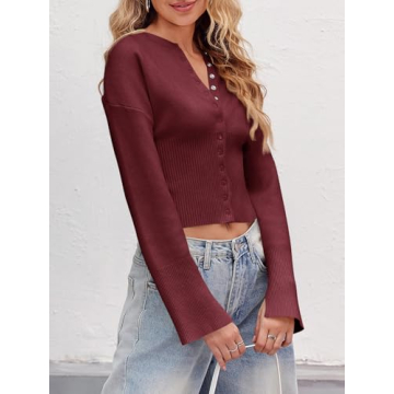 Saodimallsu Cropped Sweater for Trendy Women