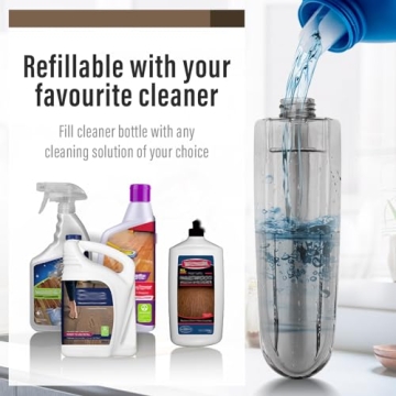 Lightweight Wet Spray Mop with Washable Pads for All Floors