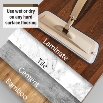 Lightweight Wet Spray Mop with Washable Pads for All Floors