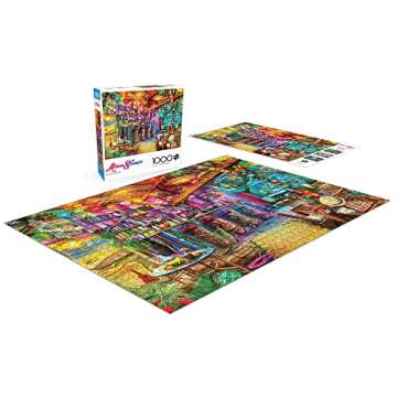 Buffalo Games Tiki Beach Sunset 1000 Piece Jigsaw Puzzle