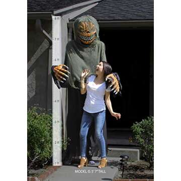 California Costumes Towering Terror Pumpkin Costume Standard Orange
