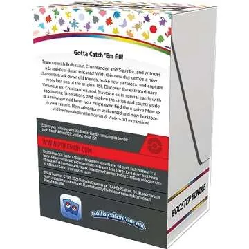 Pokemon TCG Scarlet & Violet 3.5 Pokemon 151 Booster Bundle