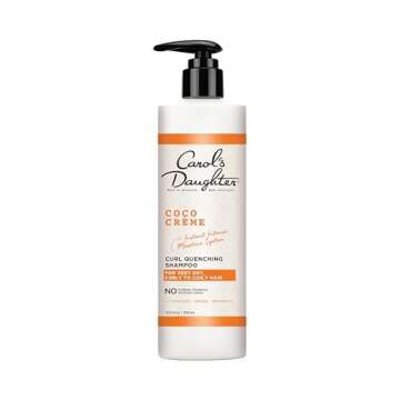 Carol's Daughter Coco Creme Curl Quenching Shampoo with Coconut Oil and Mango Butter for Very Dry, C...