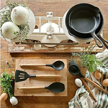 Premium Non-Stick Silicone Kitchen Utensils Set