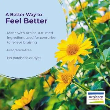 Boiron Arnicare Bruise Gel for Pain Relief from Bruising and Swelling or Discoloration from Injury - 1.5 oz