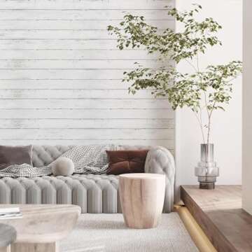 Wood Contact Paper Peel and Stick Wallpaper for Home Decor