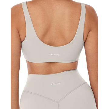 PAVOI ACTIVE FlexFlow Women's Padded Sports Bra with Support