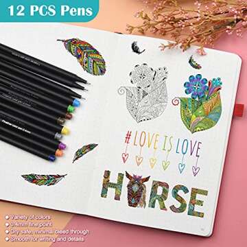 Bullet Dotted Journal Set for Creative Journaling Kits