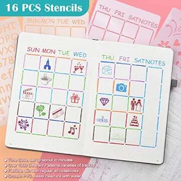 Bullet Dotted Journal Set for Creative Journaling Kits