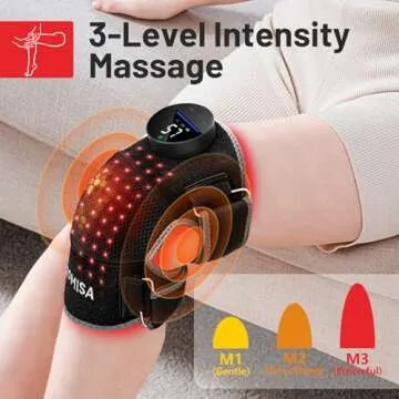 ROMISA Red Light Therapy Knee Brace for Pain Relief