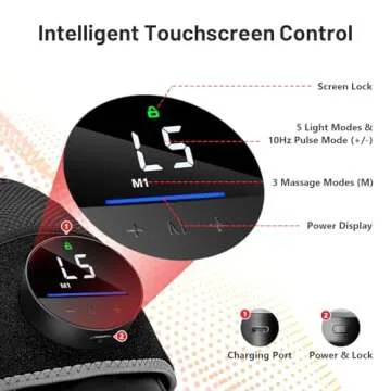 ROMISA Red Light Therapy Knee Brace for Pain Relief