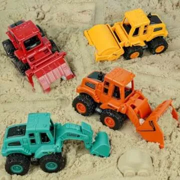 Beestech Construction Toys for Kids - Friction Powered Fun