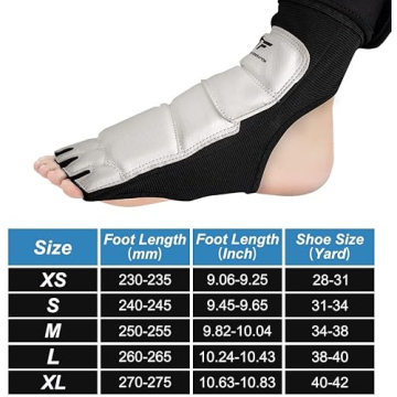 LangRay Taekwondo Foot Protector for Martial Arts Training