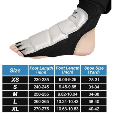 LangRay Taekwondo Foot Protector for Martial Arts Training