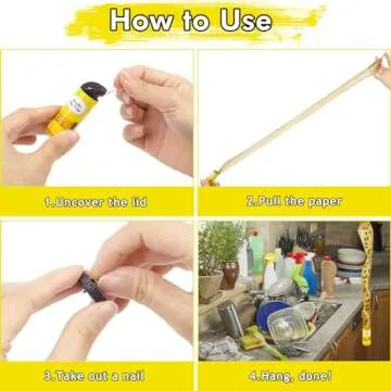 Stingmon 40 Pack Sticky Fly Trap for Indoors and Outdoors