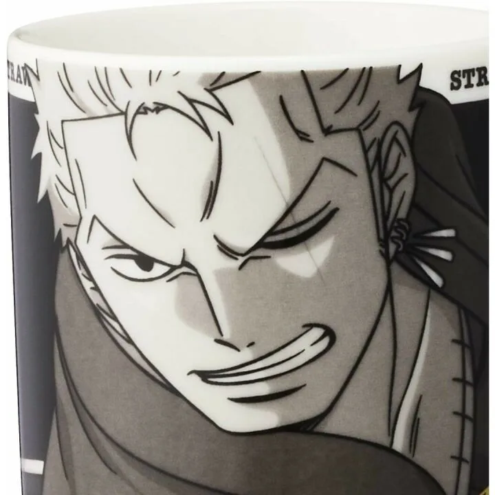 Kaneshotouki Zoro Mug - One Piece Monochrome 3.1 in