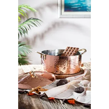DEMMEX Copper Soup Pot - Handmade and Stylish Cookware