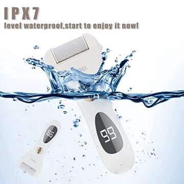 Callus Remover for Feet Shaver Rechargeable Electric Foot File Pedicure Tools for Feet Professional ...