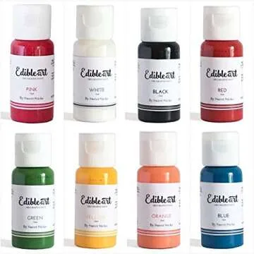 Edible Art Decorative Paint Red 15ml for Cake Decorating