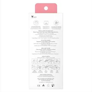 Dashing Diva Glaze Mani Pedi Kit​ - The Lolli Lolli - Comes with LED Nail Lamp - Long Lasting, Semicured Gel Nail Strips for Toes & Hands