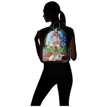 Loungefly Belle Disney Princess Shoulder Bag for Women
