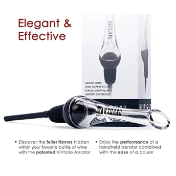 Vintorio Wine Aerator Pourer for Instant Flavor Enhancement
