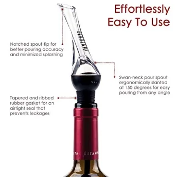 Vintorio Wine Aerator Pourer for Instant Flavor Enhancement