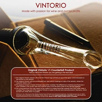 Vintorio Wine Aerator Pourer for Instant Flavor Enhancement