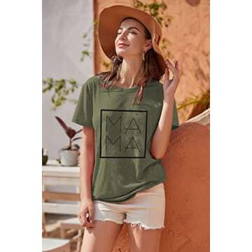 Funny Mama Shirt for Women - Soft & Comfortable Tee