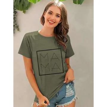 Funny Mama Shirt for Women - Soft & Comfortable Tee