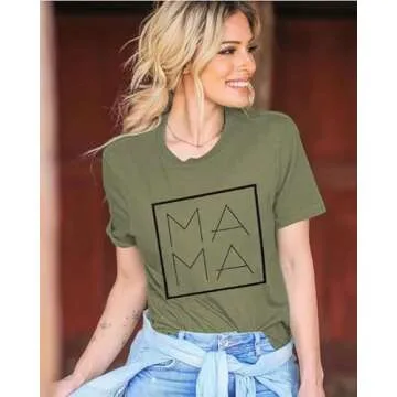 Funny Mama Shirt for Women - Soft & Comfortable Tee