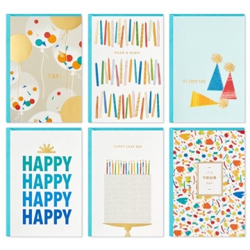 Hallmark Birthday Cards Assortment - 36 Cards & Envelopes for Every Celebration
