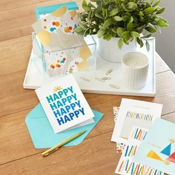 36 Celebration Birthday Cards with Envelopes