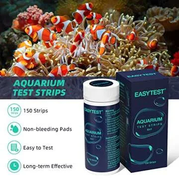 EASYTEST 6 IN 1 Aquarium Test Strips for Water Quality