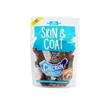 Chicken Jerky Dog Treats for Skin & Coat Health