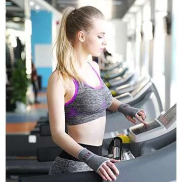 Women's High Impact Seamless Sports Bra with Pocket