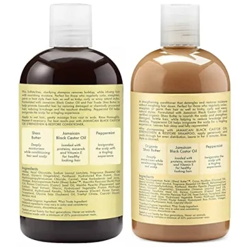 SheaMoisture Jamaican Black Shampoo and Conditioner Set
