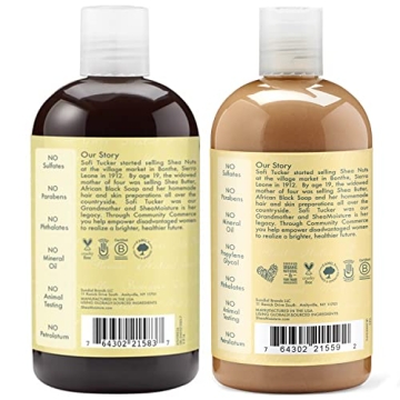 SheaMoisture Jamaican Black Shampoo and Conditioner Set