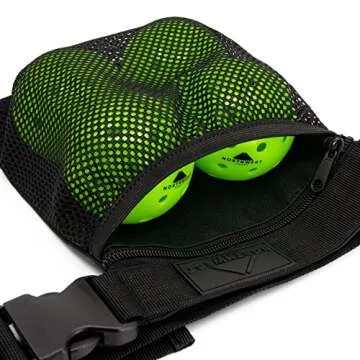 Northwest Coast Outdoor Pickleball Pack of 4 with Bag - Enhance Your Game!