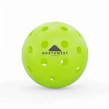 Northwest Coast Outdoor Pickleballs with Mesh Carrier Pack