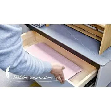 Premium Microfiber Pink Dish Drying Mats 2 Pack for Kitchen