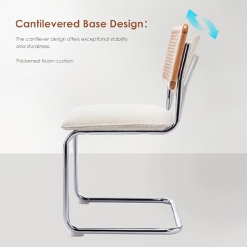 ONEVOG Upholstered Boucle Dining Chairs for Style and Comfort